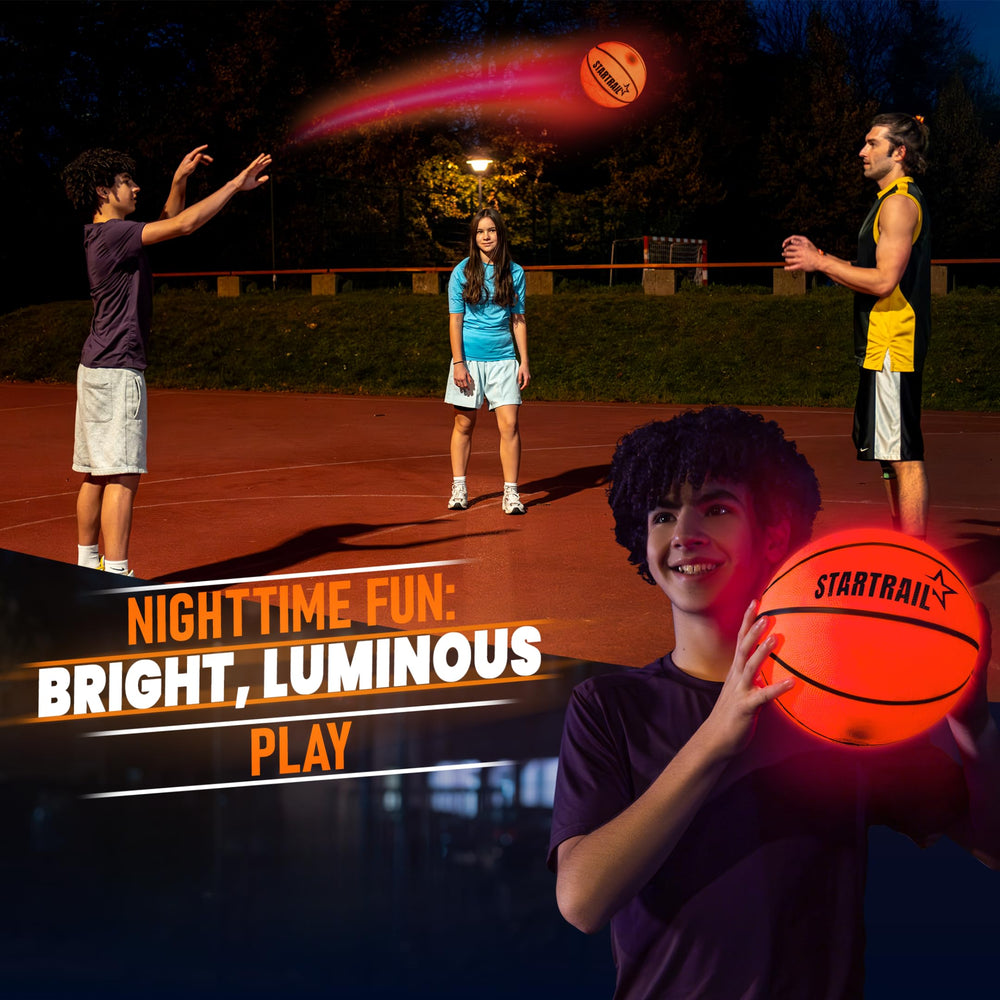 TOMLEON light-up basketball gift idea for boys and girls who love hoops