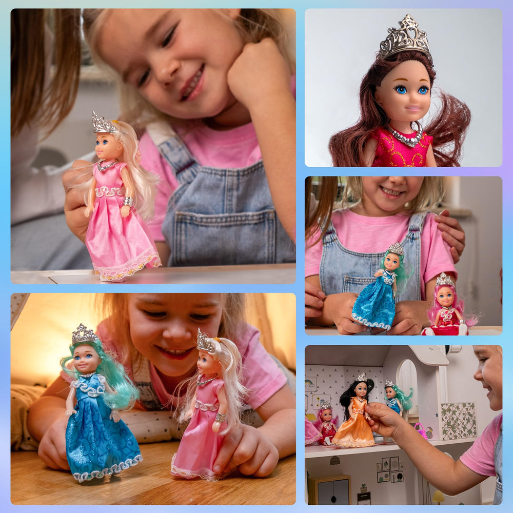 Tomleon princess dolls spark imaginative play across different pretend scenes