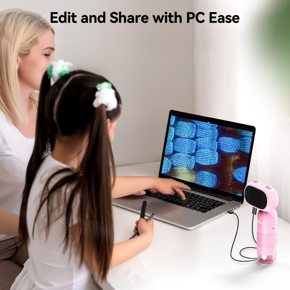Tomlov P30 USB connection for larger displays and sharing.