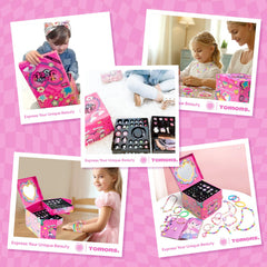 Tomons bracelet making kit supports family crafting time and bonding.