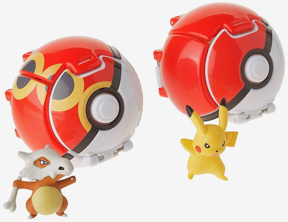 TOMY Cubone Repeat Ball Figure ready for on-the-go play and battles.