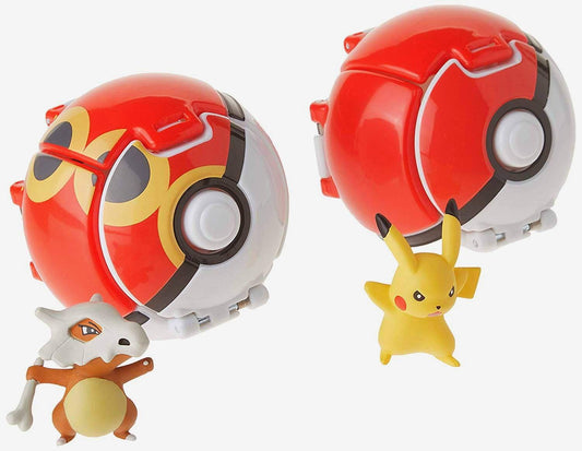 TOMY Cubone Repeat Ball Figure ready for on-the-go play and battles.