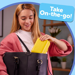 TOMY Toomies compact carton supports easy on-the-go play