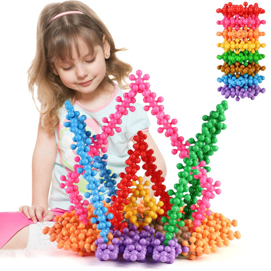 TOMYOU building blocks with colorful pieces for imaginative STEM play.
