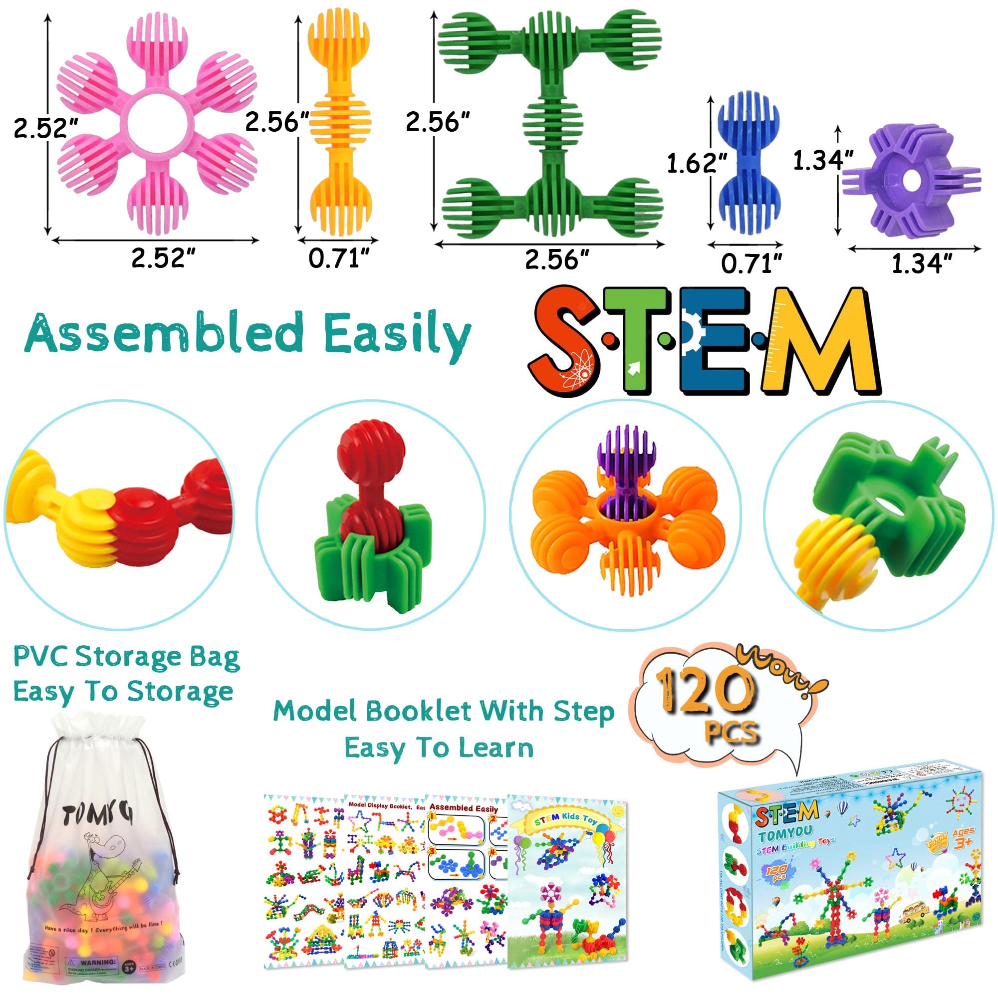 TOMYOU educational toy child building with blocks to foster exploration and learning