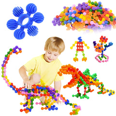 TOMYOU 120-piece colorful gear blocks for kids that boost fine motor skills and creativity