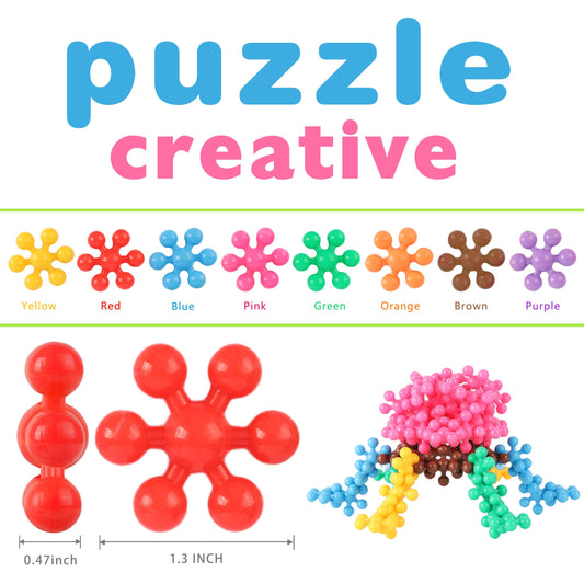 TOMYOU kids building blocks flowers promotes fine motor skills.