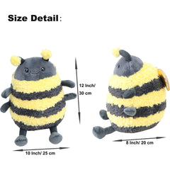 TONGSONG cuddly honeybee toy, safe, washable, and durable.