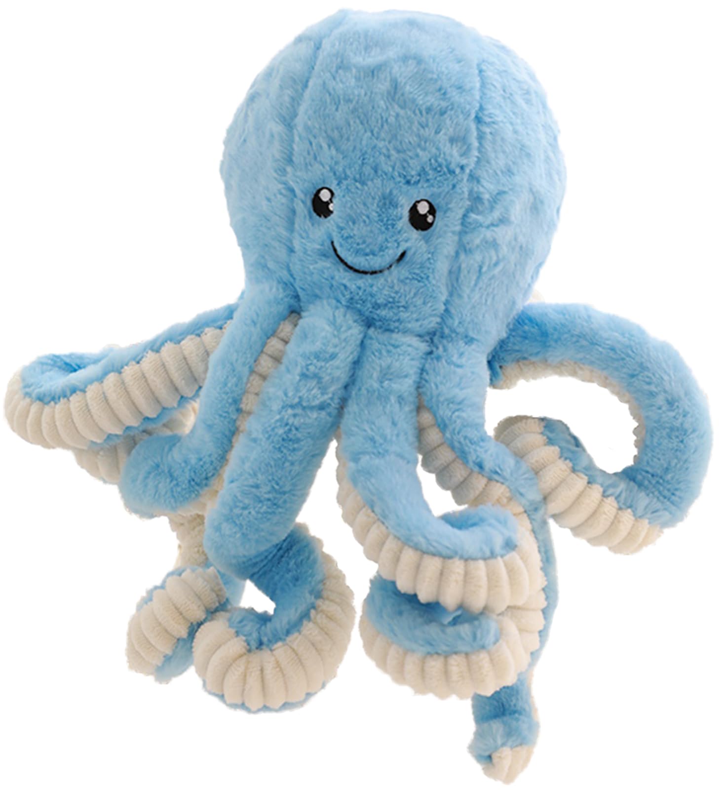 TONGSONG blue octopus plush 15.7 inch front view for cozy storytelling