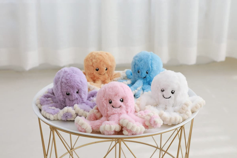 TONGSONG purple octopus plush 23.6 inch size for room decor