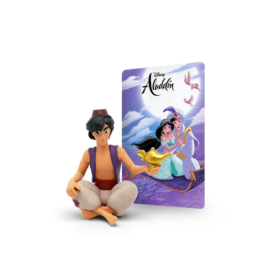 Tonies Aladdin figurine from Disney, screen-free storytelling starter.