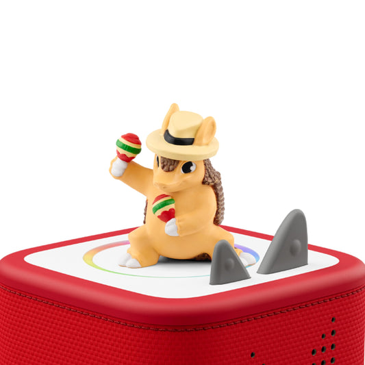 Tonies Alejandro Armadillo side view highlighting friendly character design