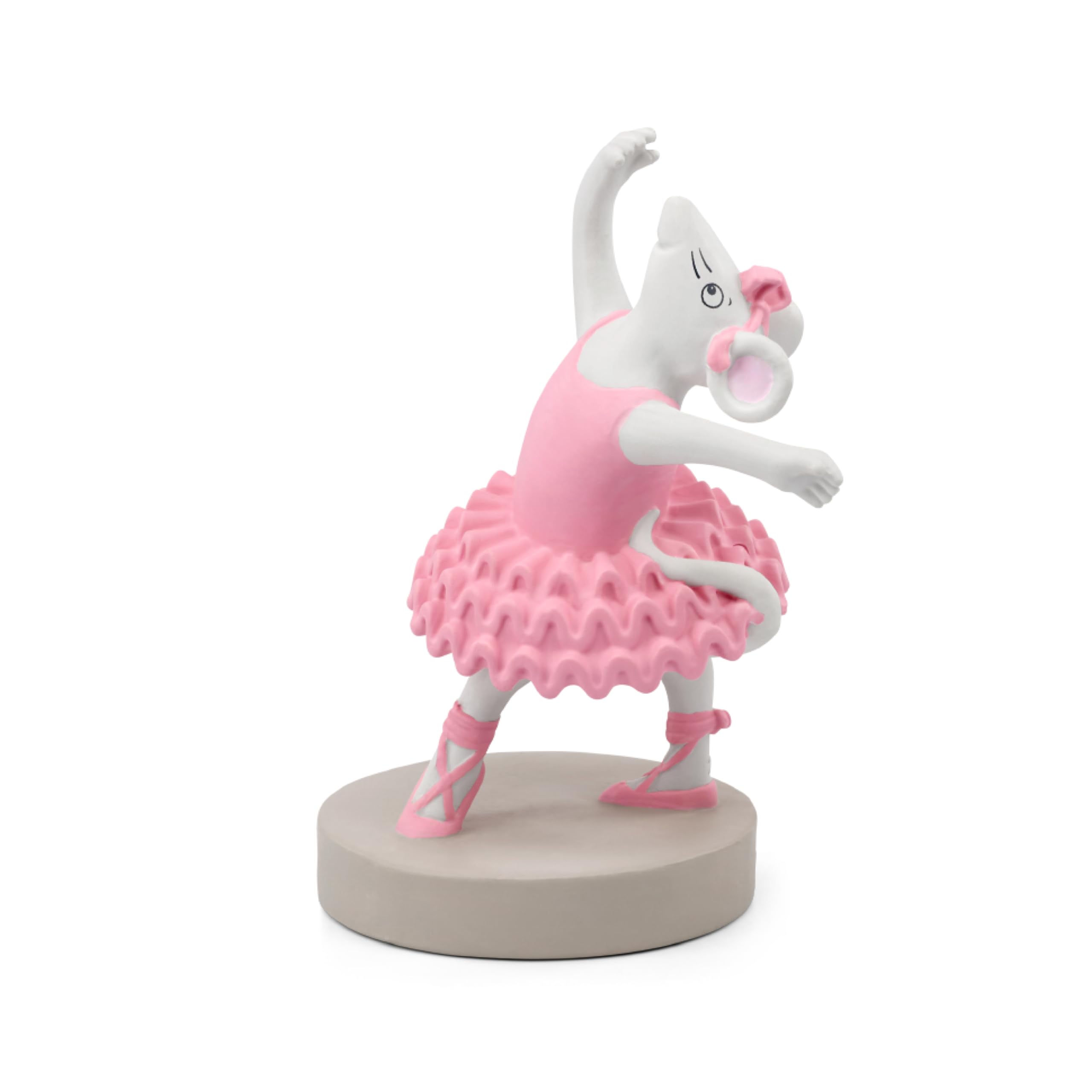 Tonies Angelina Ballerina on stage image highlights dance-themed learning and creativity.