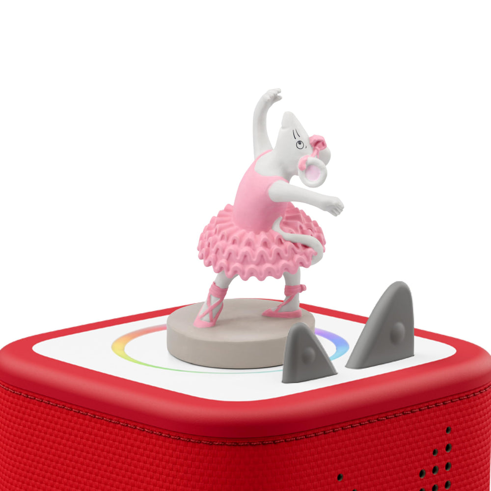 Tonies Angelina Ballerina stories pack image offers 73 minutes of listening adventures.