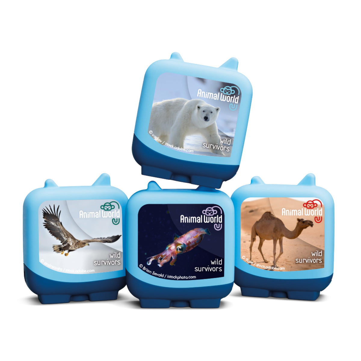 Tonies Animal World Wild Survivors Conquerors of the Cold Tonie — Arctic animal stories for kids