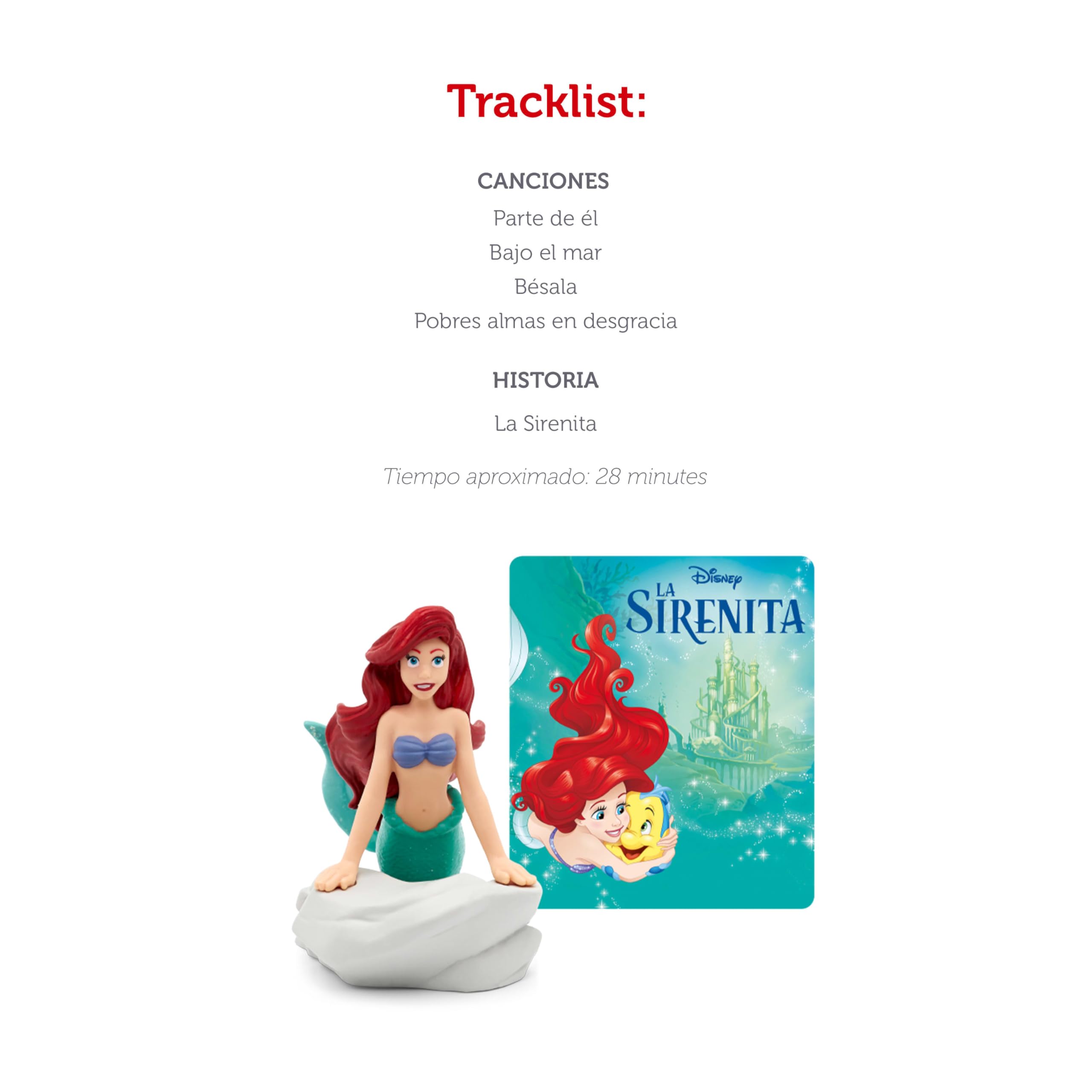 Ariel mermaid play scene to spark pretend play and curiosity.