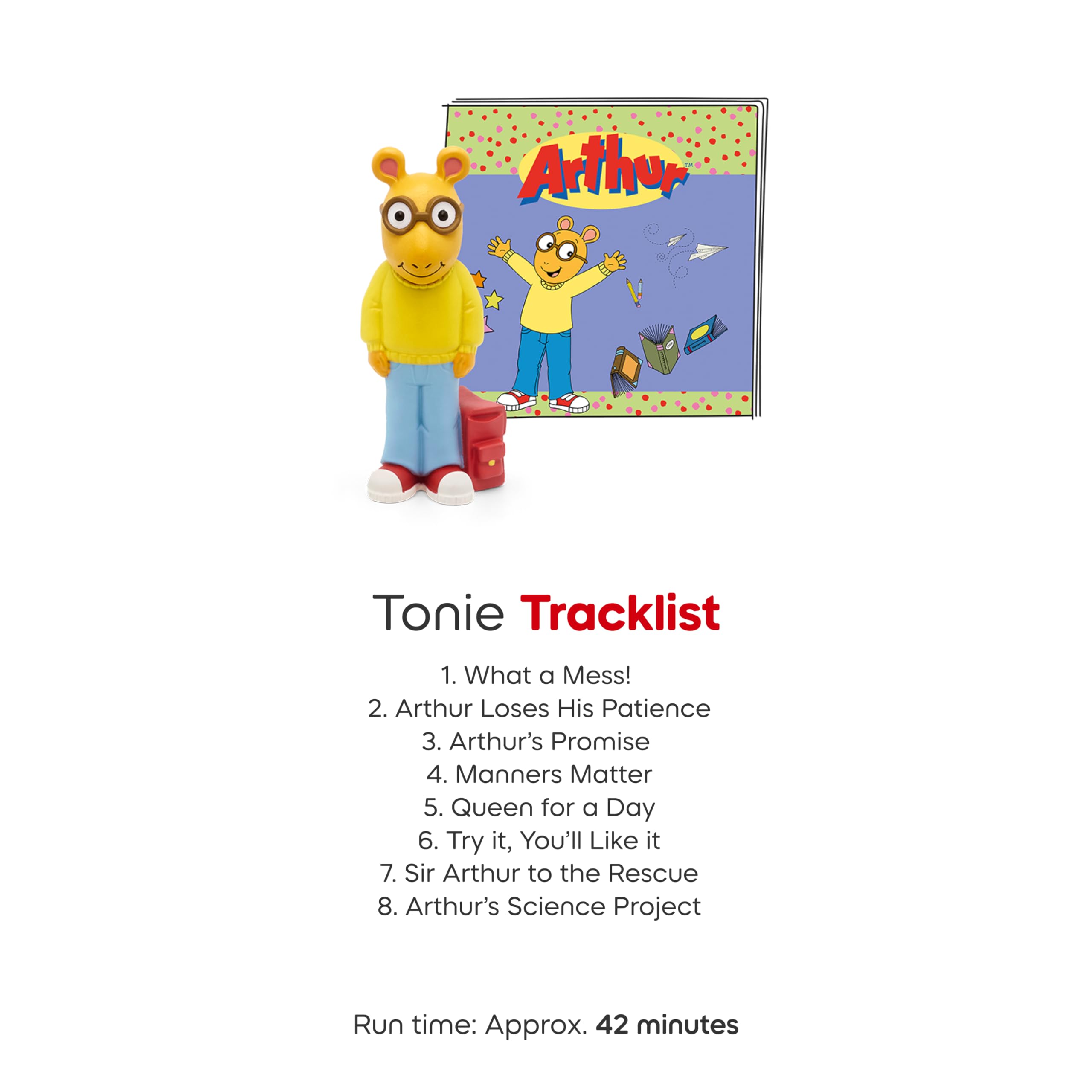 Eight stories totaling about 42 minutes provide varied listening