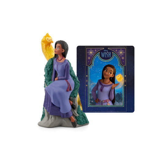 Tonies Asha figurine from Disney Wish with Star sparks imagination during play.