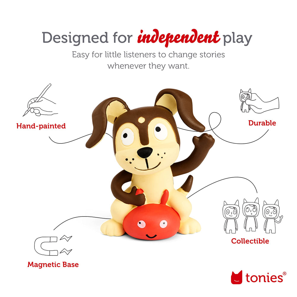 Automatic playback starts when a Tonie is placed on the box.