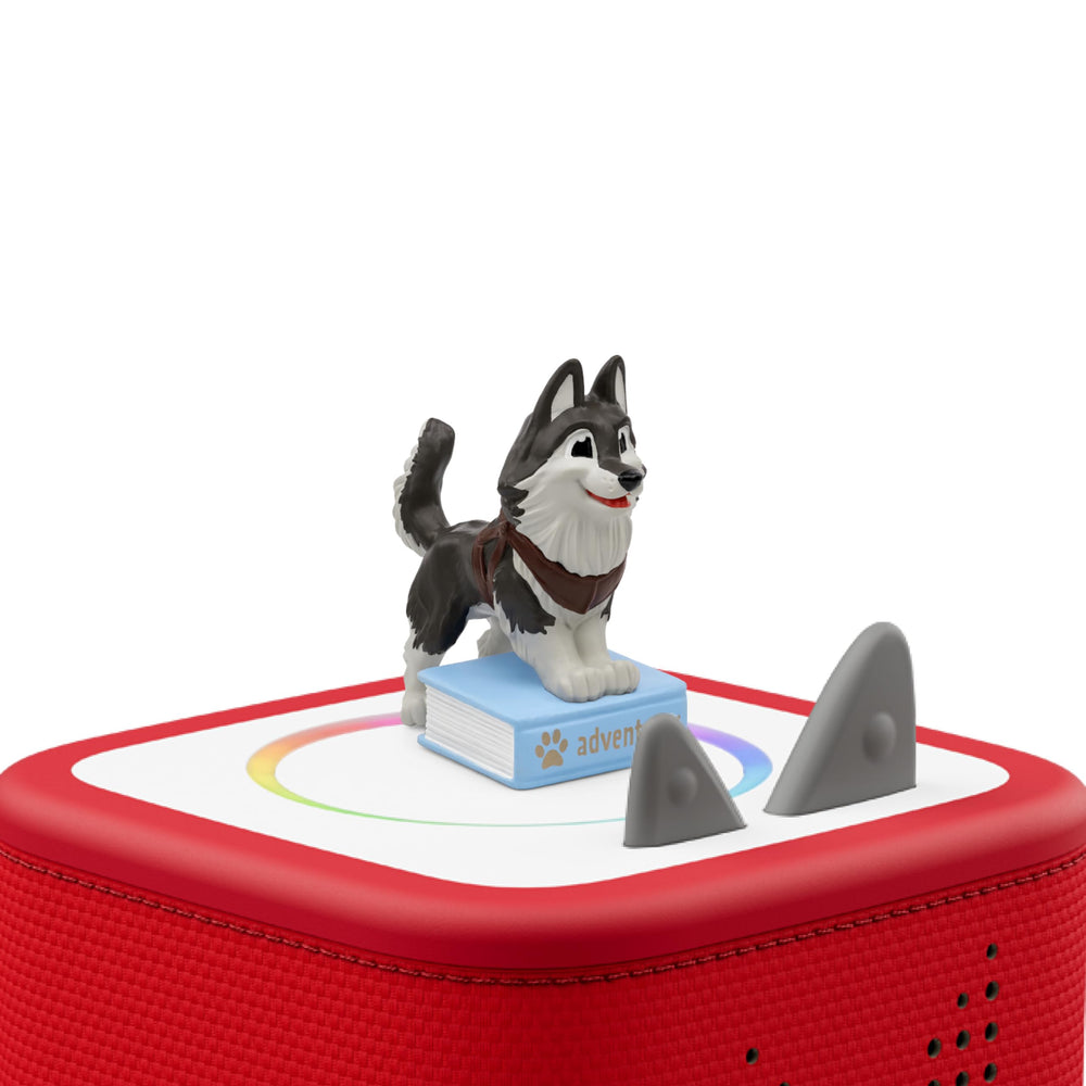Tonies Balto & Togo on Toniebox ready to start an audio adventure.