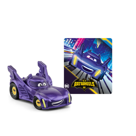 Tonies Bam Batwheels figurine in front view, ideal for imaginative play and storytelling.