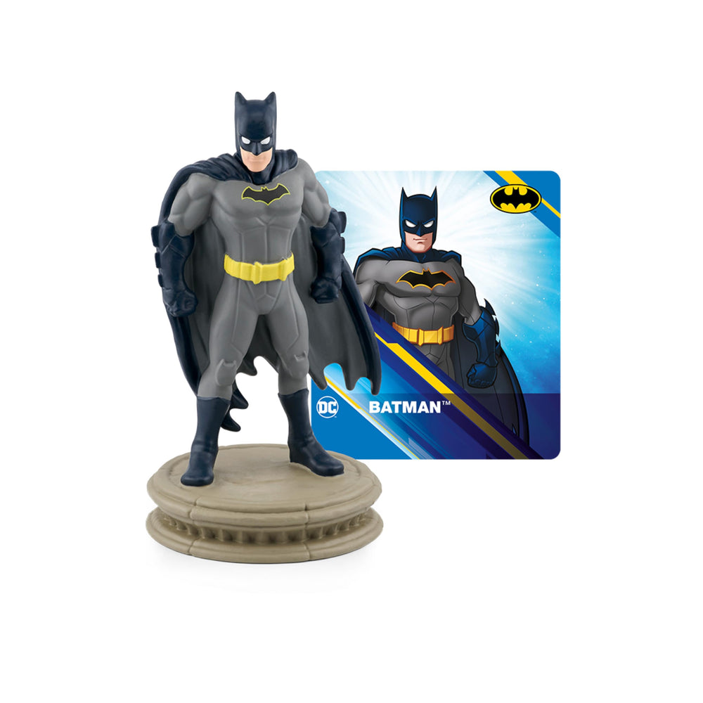 Tonies Batman figurine for immersive audio storytelling and kid-friendly Gotham adventures.
