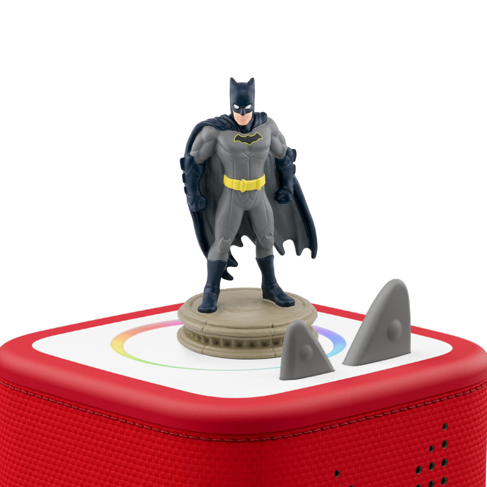 Tonies Batman stories pack with 8 adventures totaling about 68 minutes.