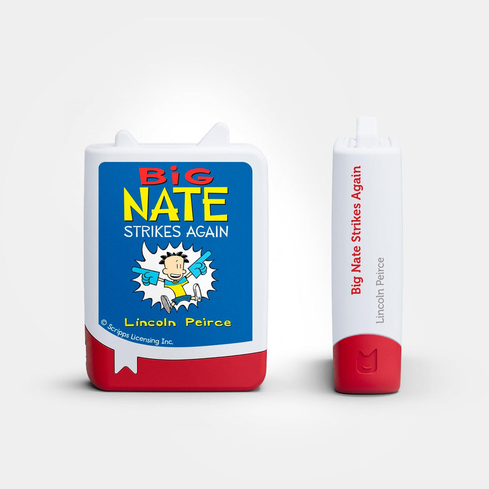Tonies Big Nate On a Roll cover features scout adventures and playful leadership moments.