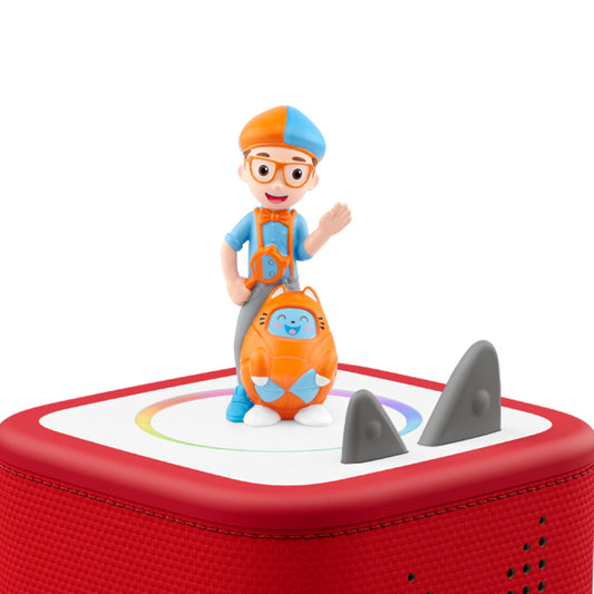 Tonies Blippi Mobile at the farm scene, inviting storytelling and learning.