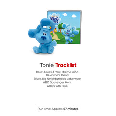 Tonies Blues Clues & You tracklist previews the songs.