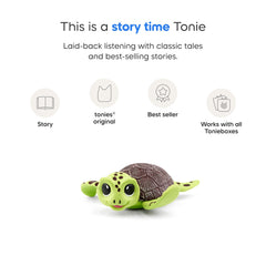 Tonies Bobby sea turtle six-stories banner presents the audio collection.
