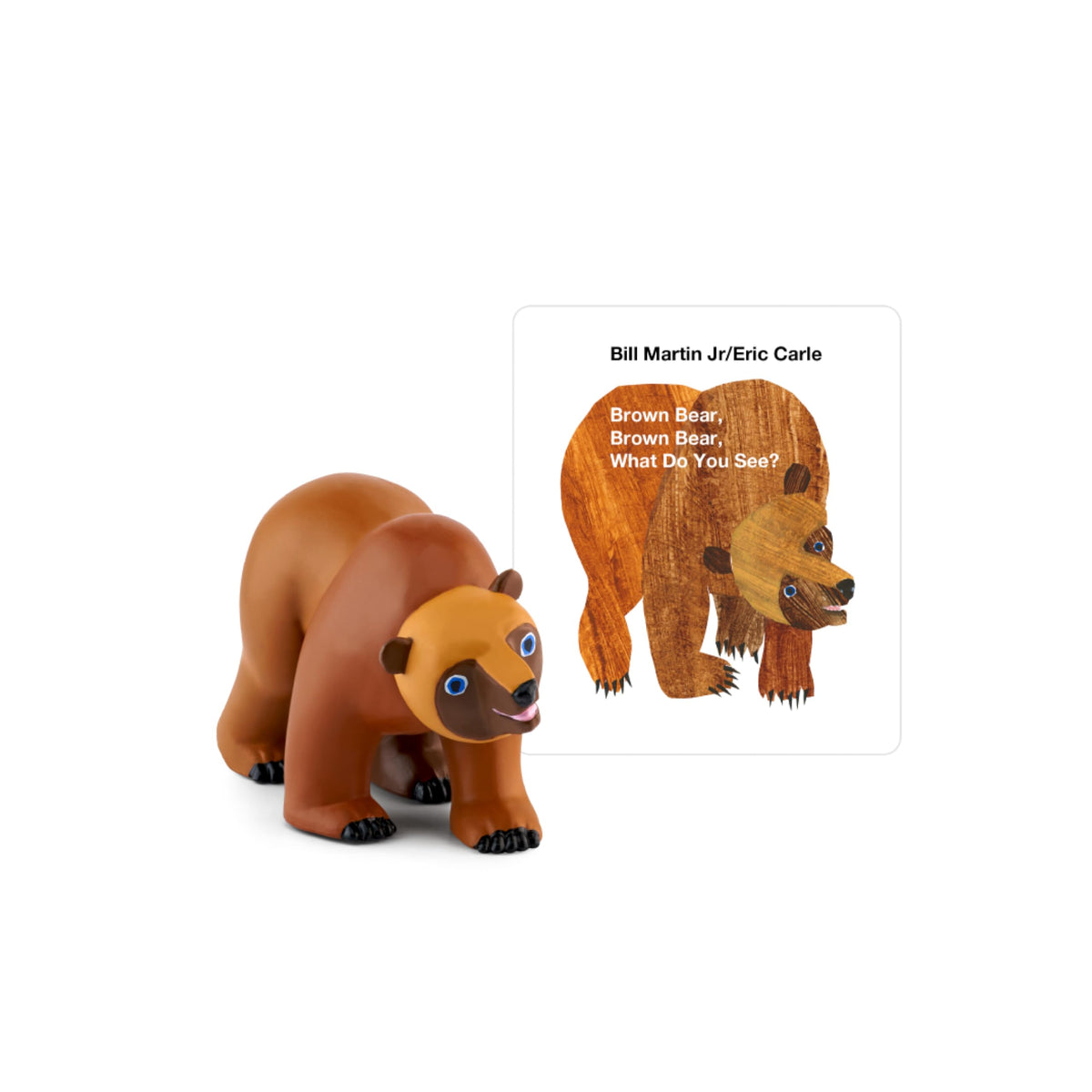 Tonies Brown Bear figurine for bilingual storytelling and music.