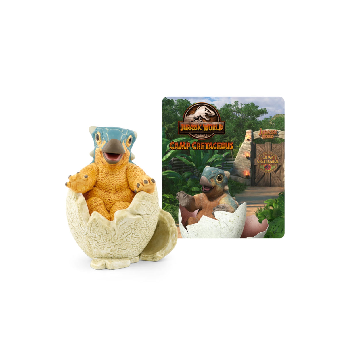 Tonies Bumpy figurine with Jurassic World Camp Cretaceous sparks imaginative storytelling.