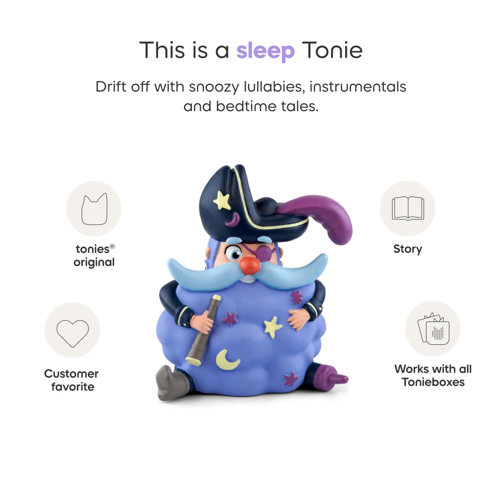 Tonies Cap'n Dreambeard sleep story aiding winding down at bedtime.