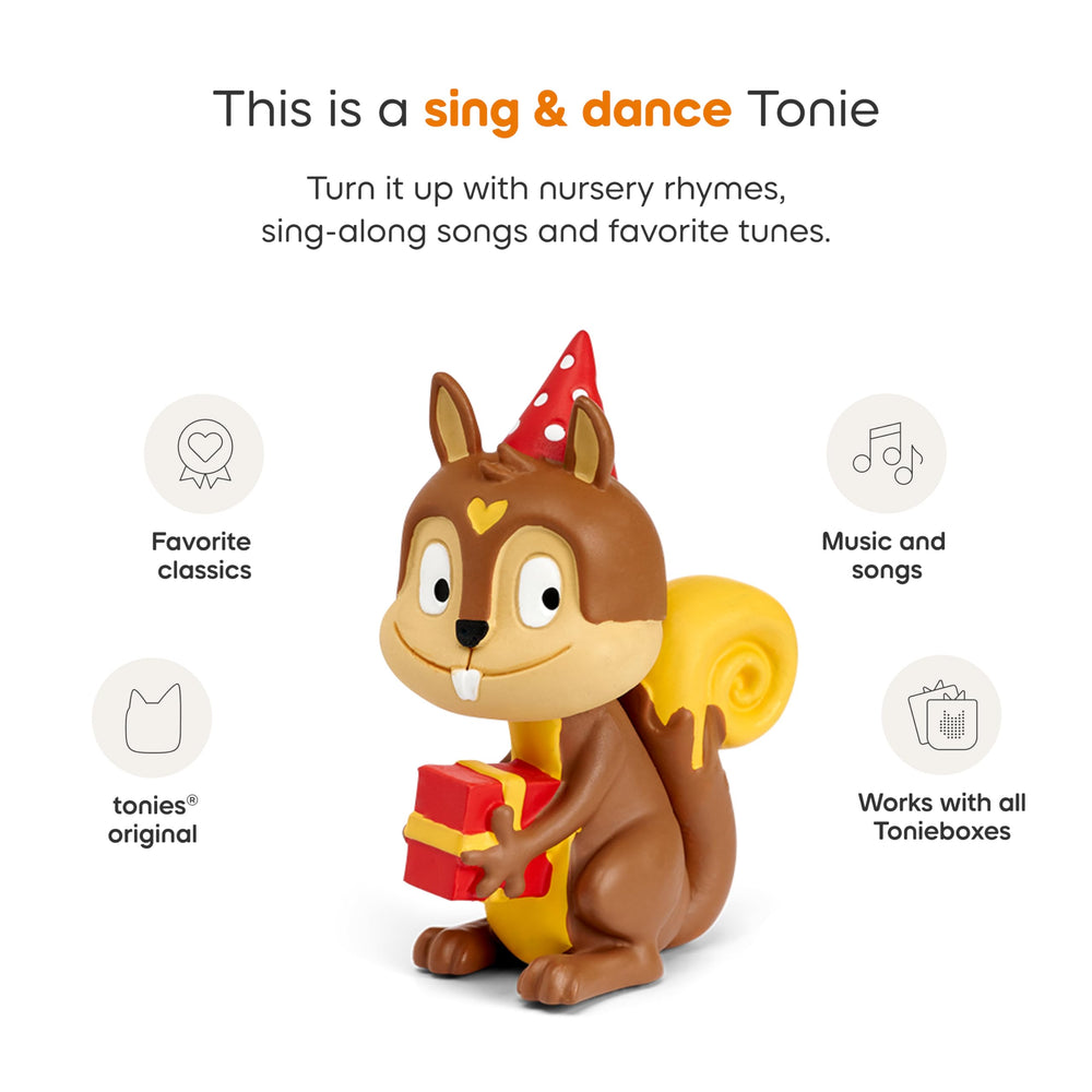Tonies Celebration Songs family fun scene highlights interactive playtime and bonding.