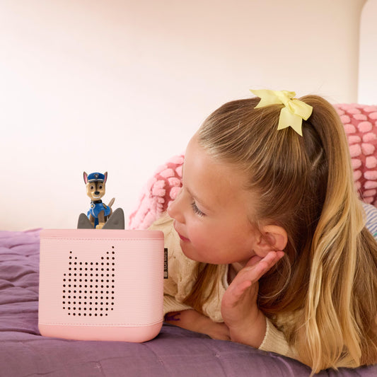 Chase figurine for Toniebox 2 supports independent play