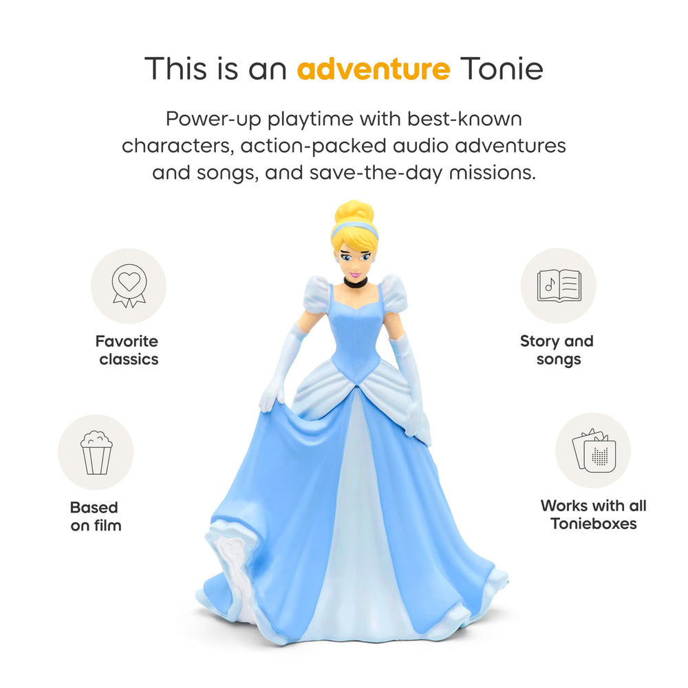Tonies Cinderella story segment offers engaging storytelling for bedtime.