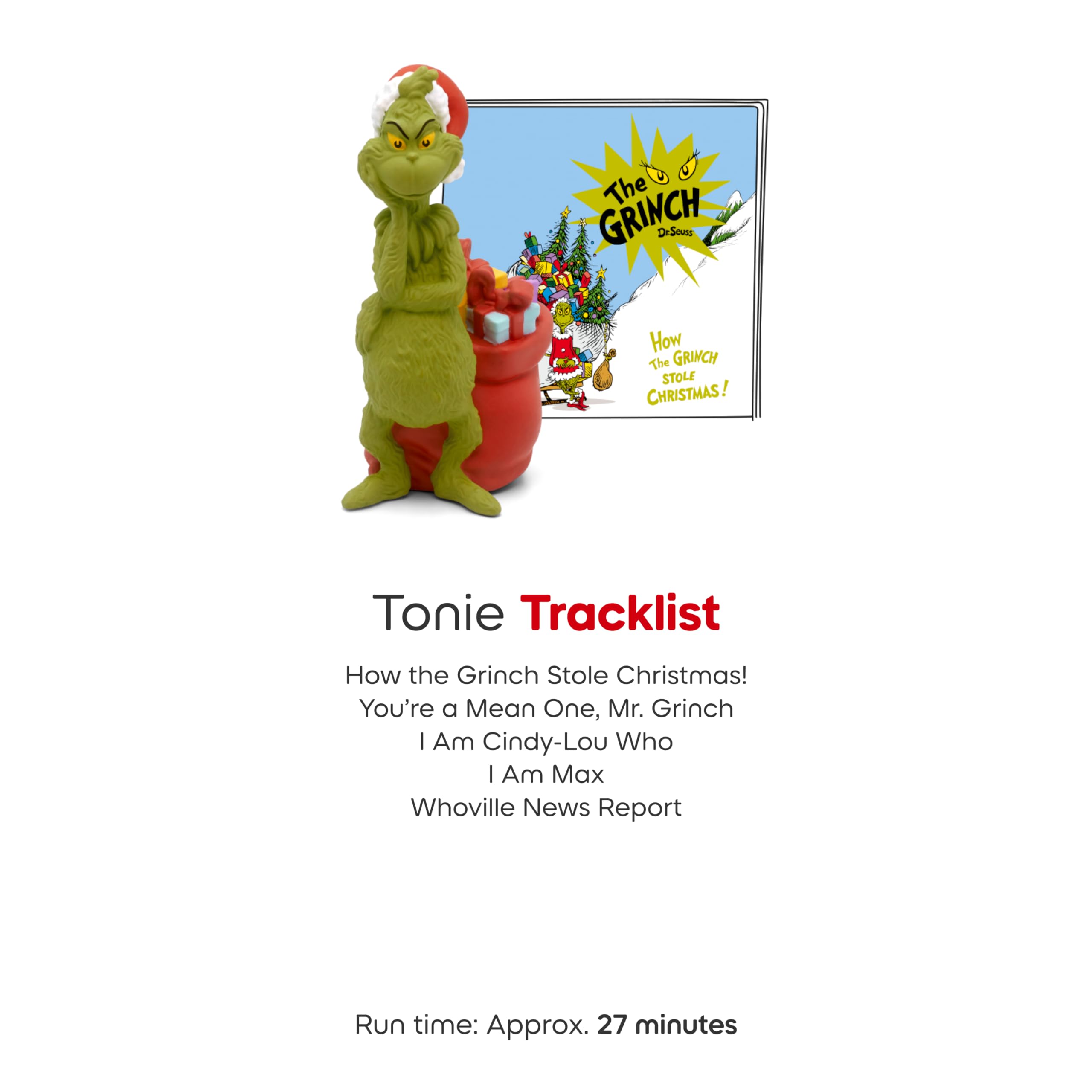 Tonies Cindy-Lou Who story to teach kindness through listening.