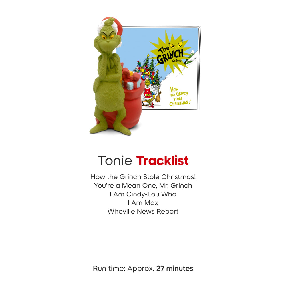 Tonies Cindy-Lou Who story to teach kindness through listening.