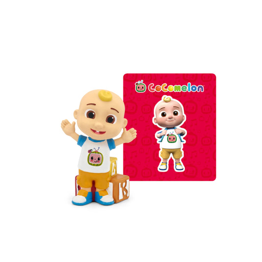 Tonies CoComelon JJ figurine close-up for imaginative play and musical moments.