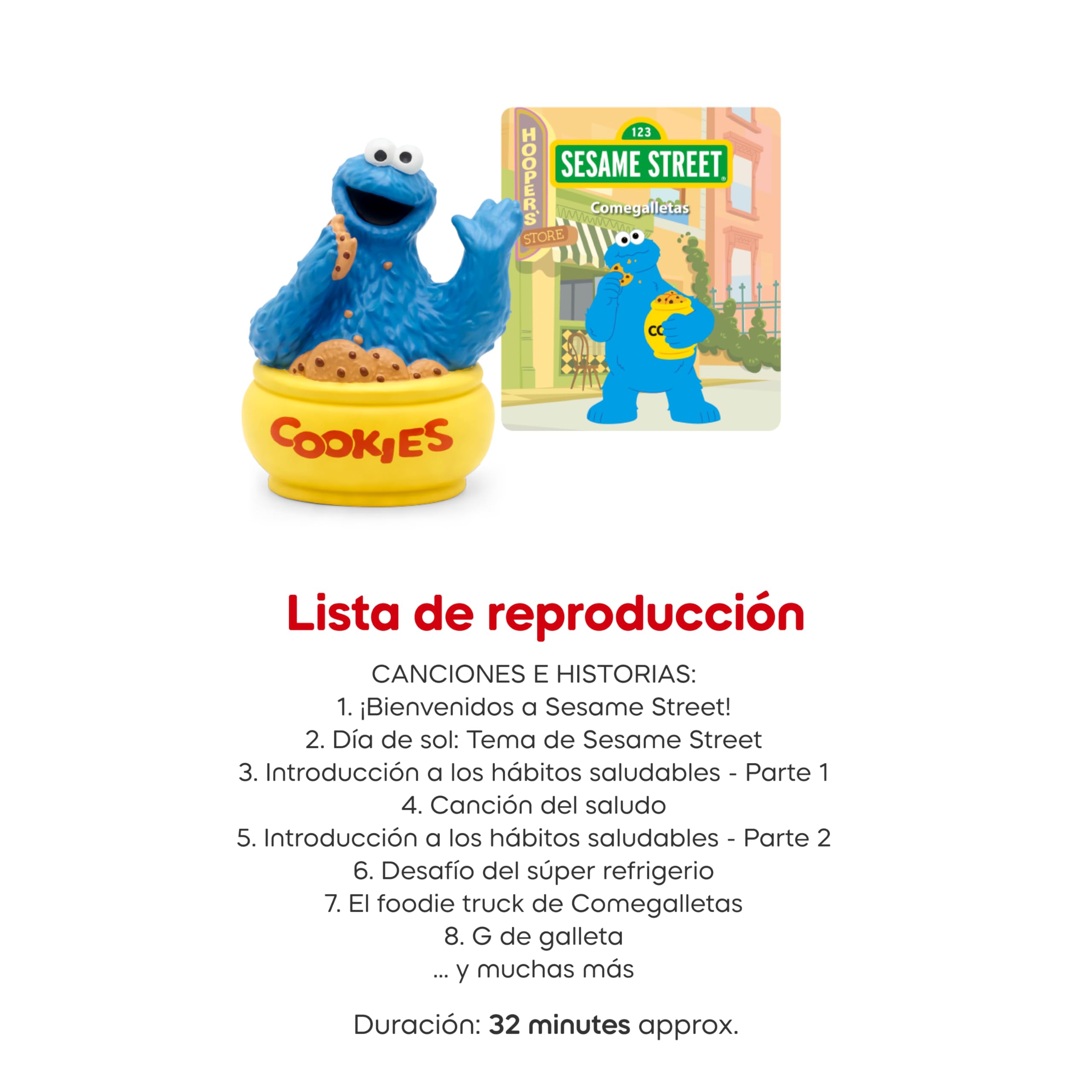 Spanish-language songs and stories for early learning with Tonies