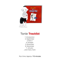 Tonies Diary of a Wimpy Kid audio timeline hints at monthly chapters