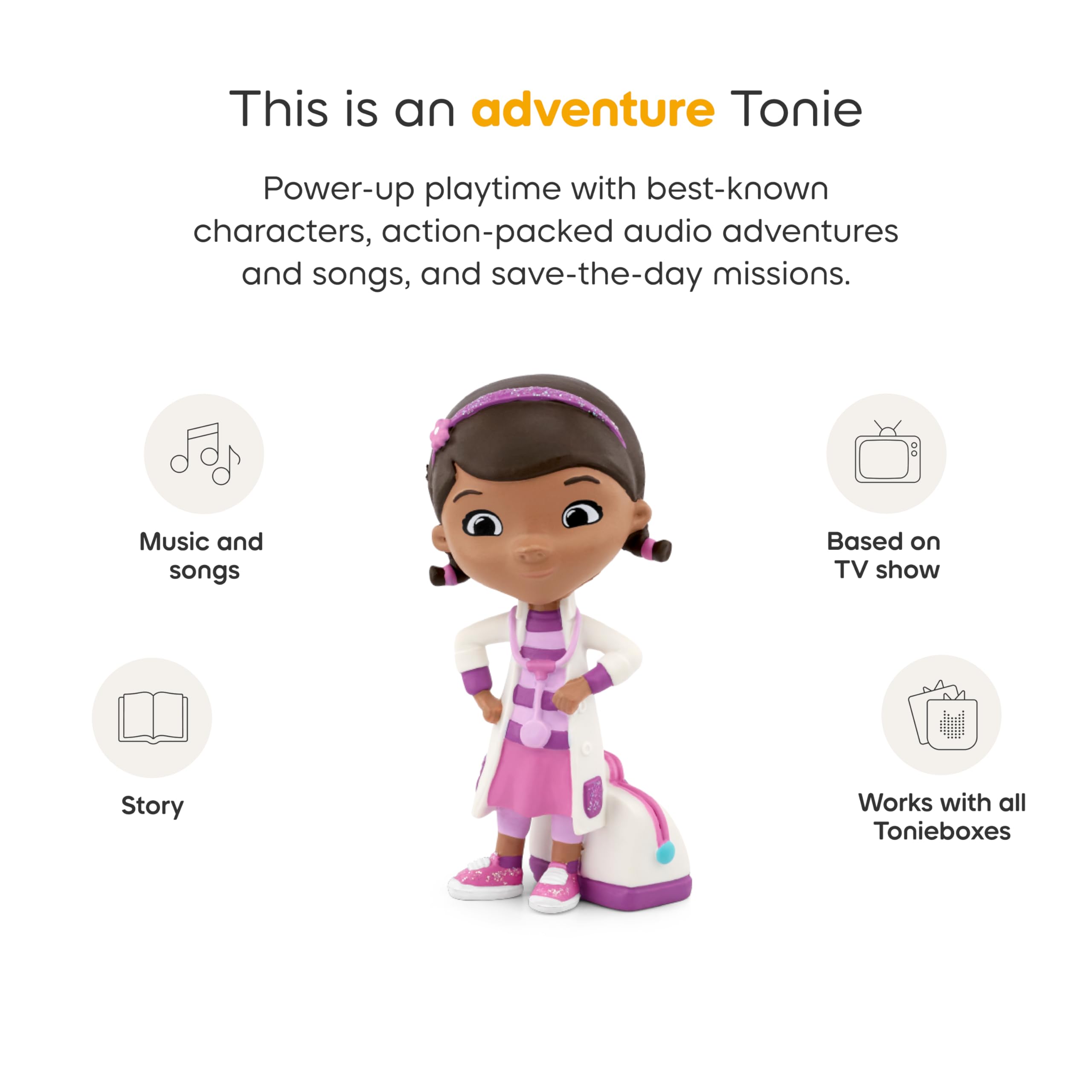 Doc McStuffins character image for storytelling that promotes caring for others