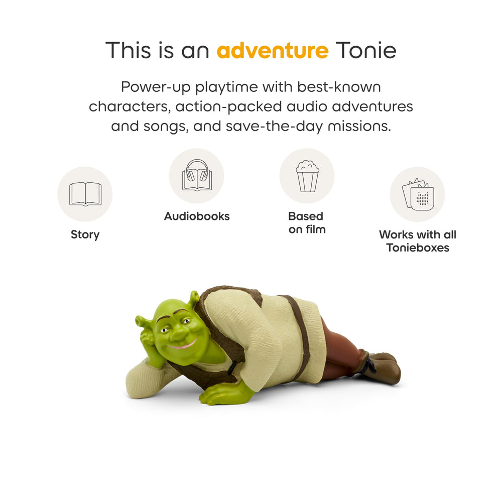 Tonies donkey sidekick appearance adds humor and companionship to the Shrek tale