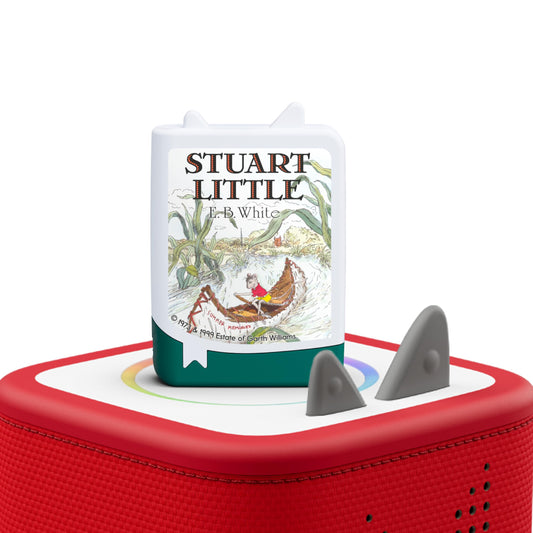 Tonies E.B. White The Trumpet of the Swan audiobook cover featuring Louis the swan.