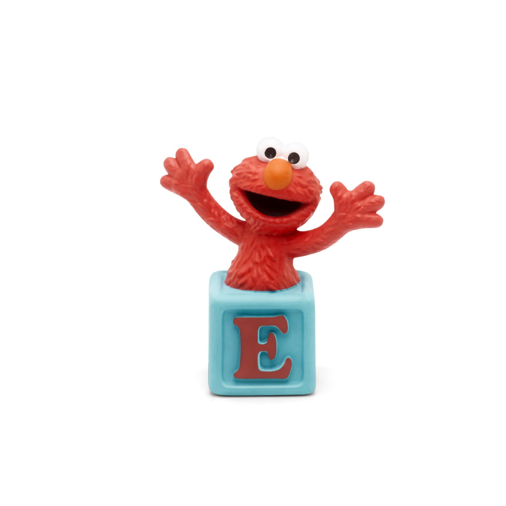 Spanish-language Tonies content featuring Elmo for language exposure.