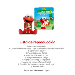 Tonies Elmo & Tango detalles de emociones para cuentos en casa