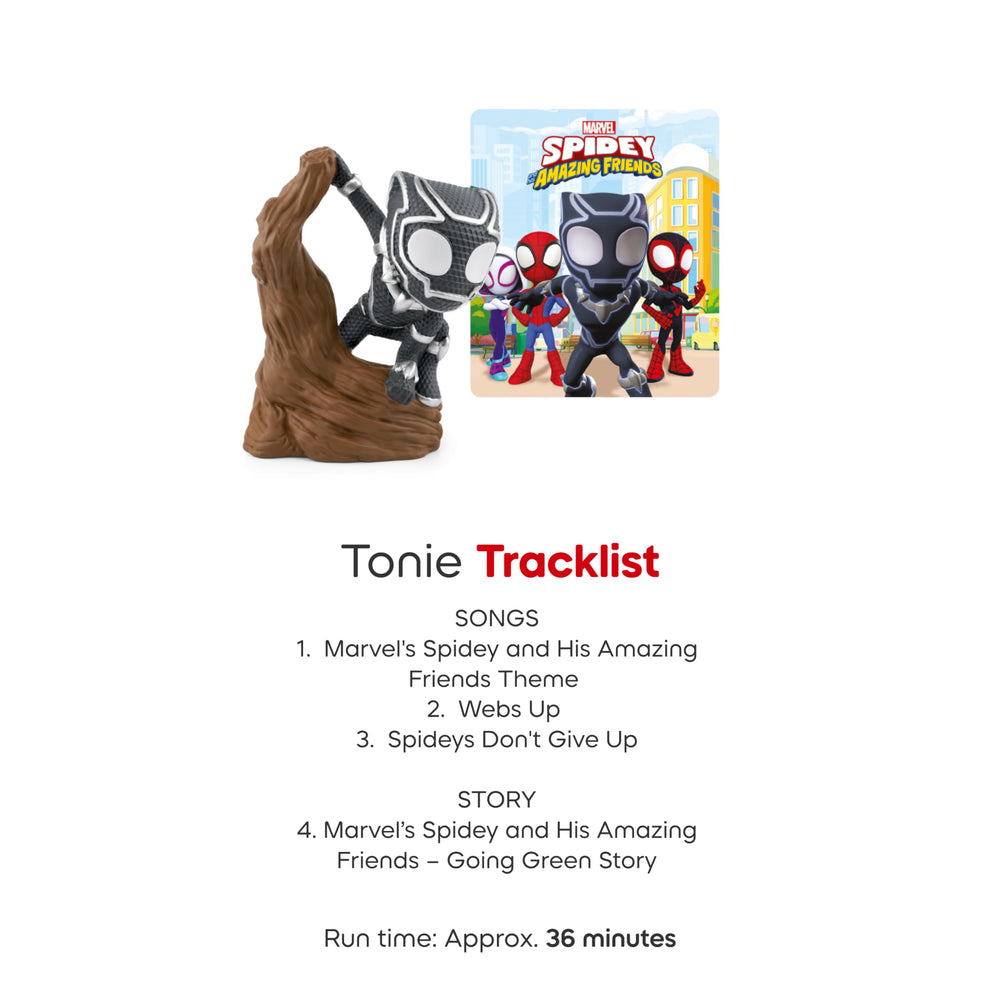 Tonies English-language audio, 36-minute run time for family listening.