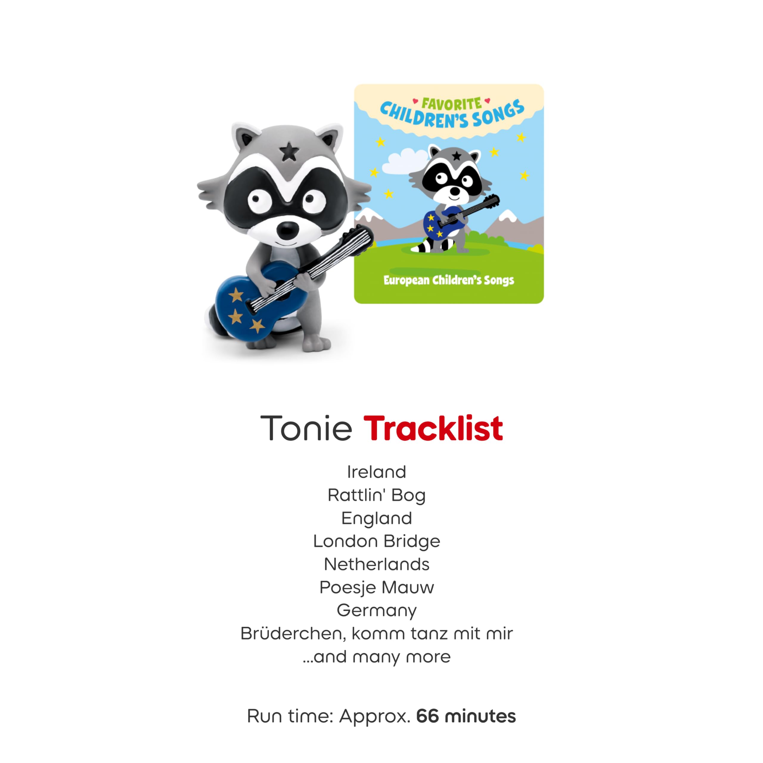 Tonies children's listening session supports language exposure and rhythm enjoyment.