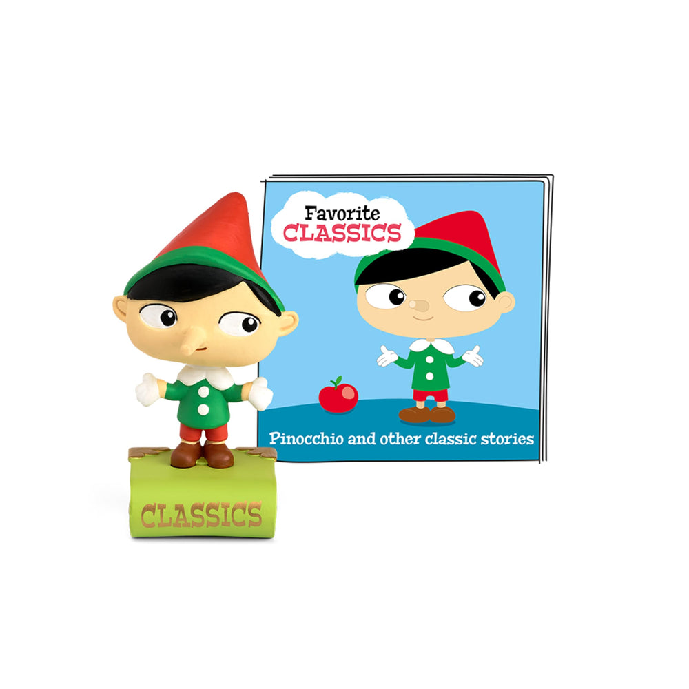 Tonies Pinocchio figurine close-up for engaging storytelling sessions.